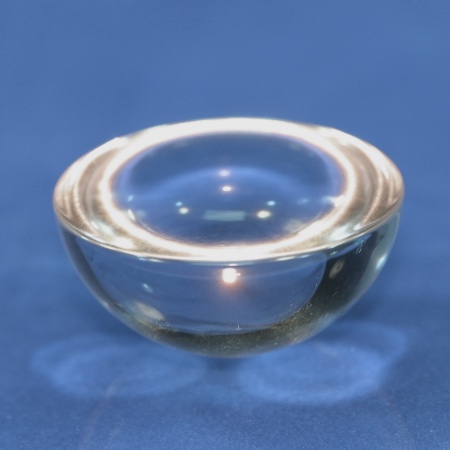 clear acrylic half sphere