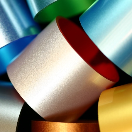 selection of available metal effect tubes