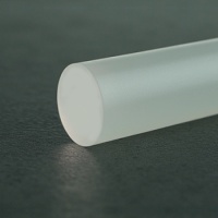 Clear Frosted Extruded Acrylic Round Rod