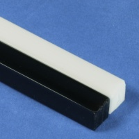 Solid Coloured Square Acrylic Bar