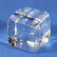 Tumble Polished Acrylic Cubes