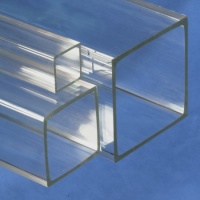 Clear Square Acrylic Tube