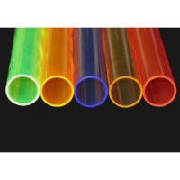Fluorescent Extruded Acrylic Tube